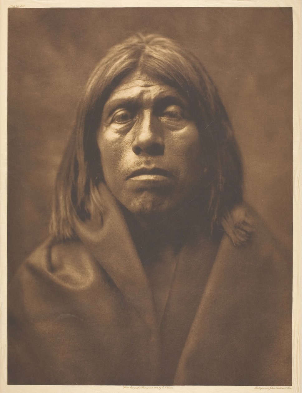 Quniáika - Mohave de Edward S. Curtis