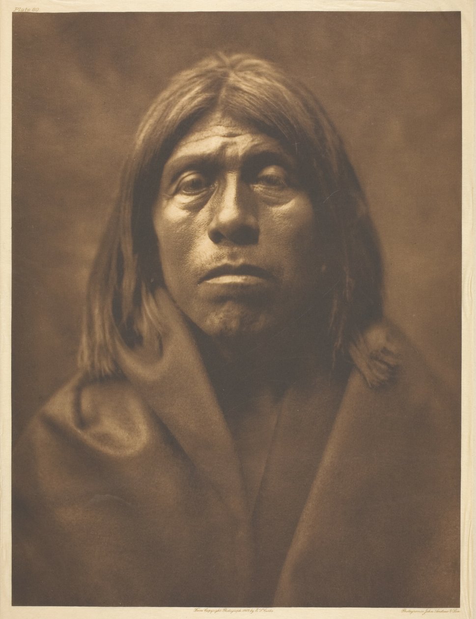 Quniáika - Mohave de Edward S. Curtis