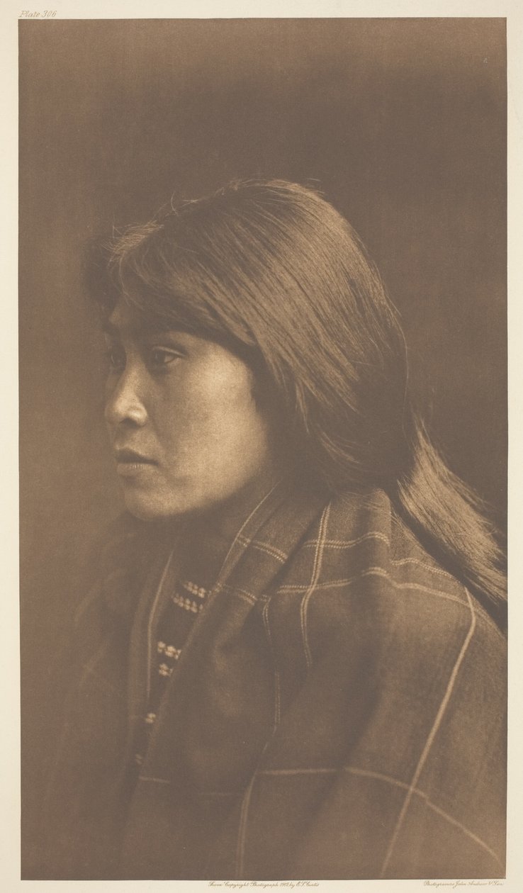 Rapariga Suquamish de Edward S. Curtis
