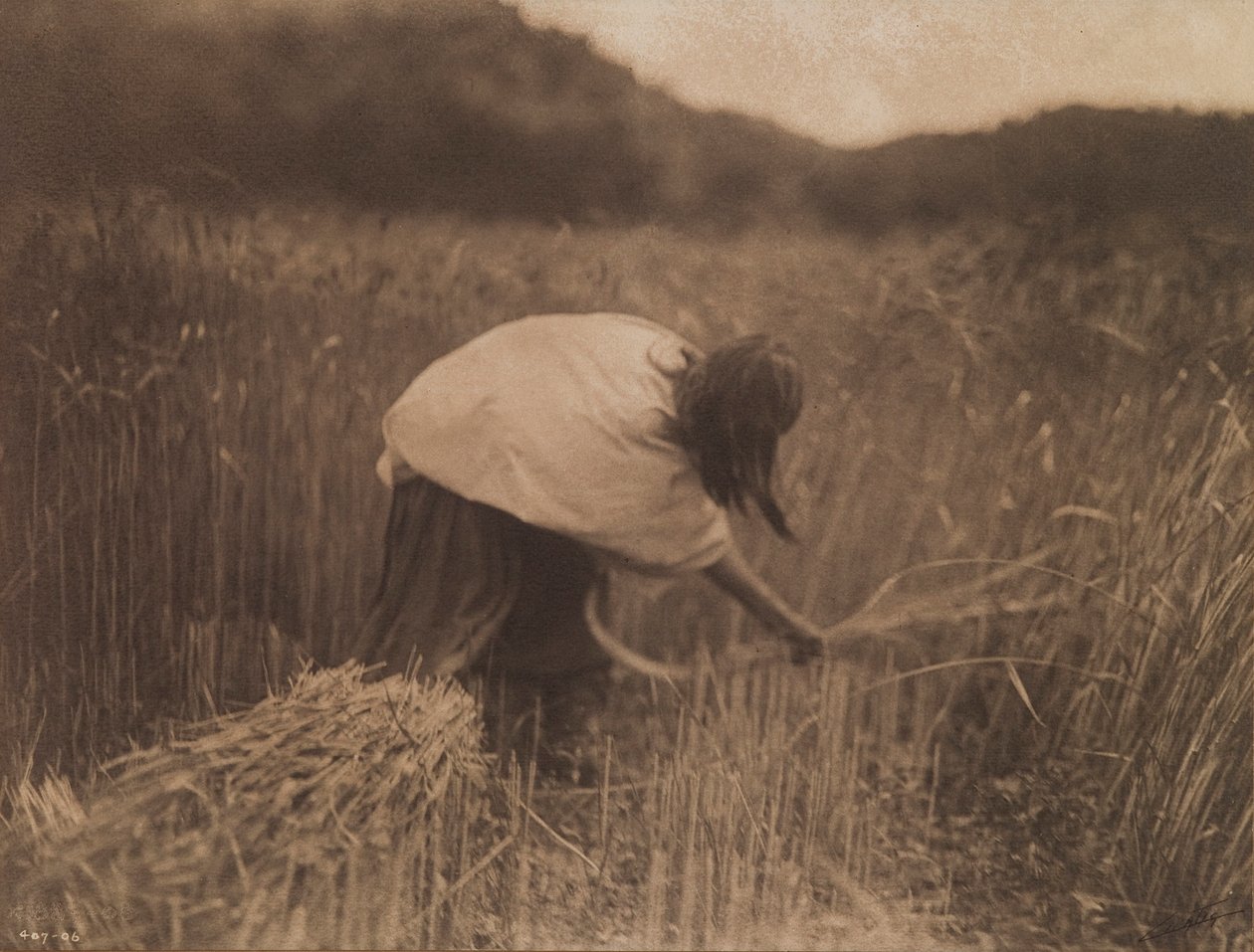 O Apache Reaper de Edward S. Curtis