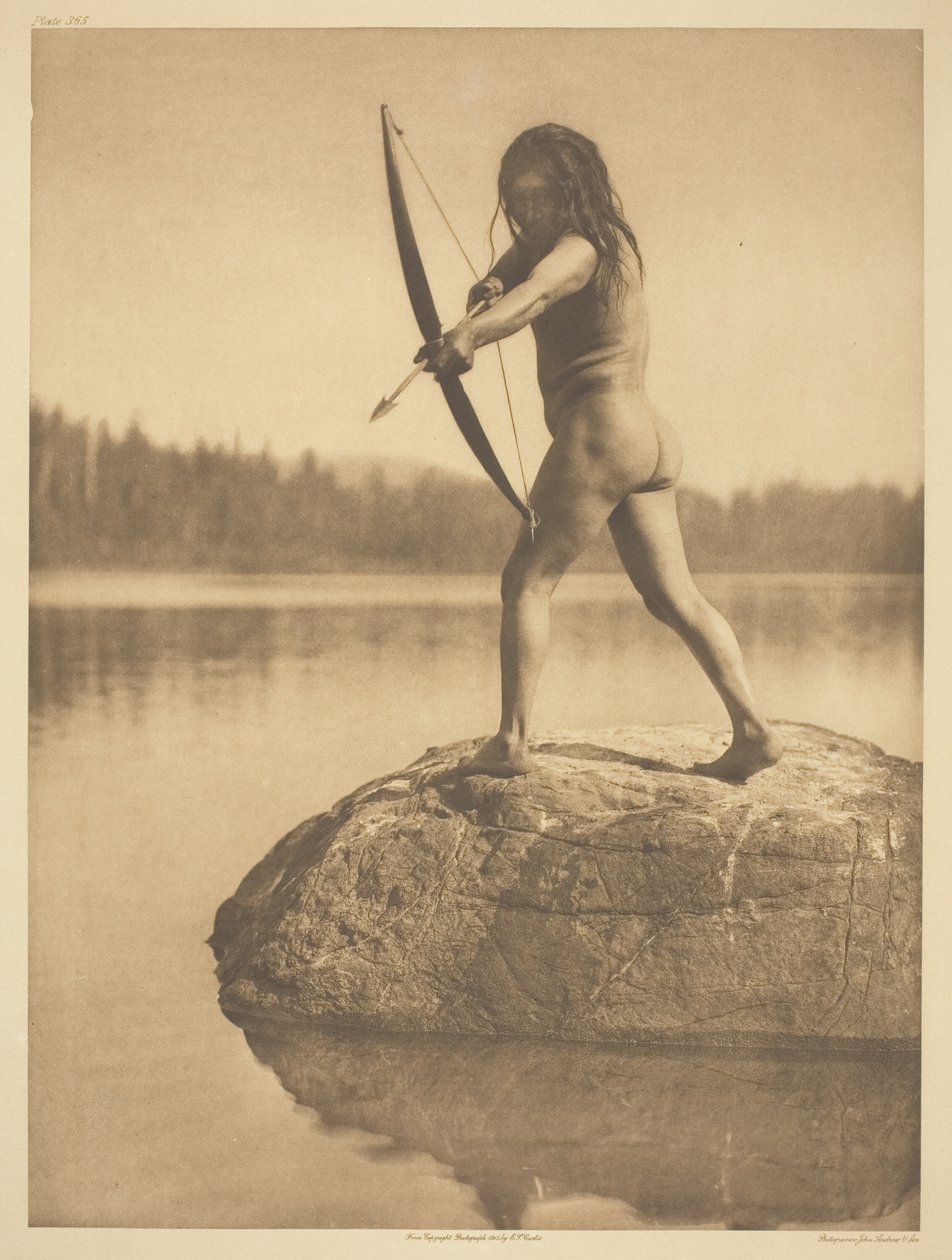 O arqueiro de Edward S. Curtis