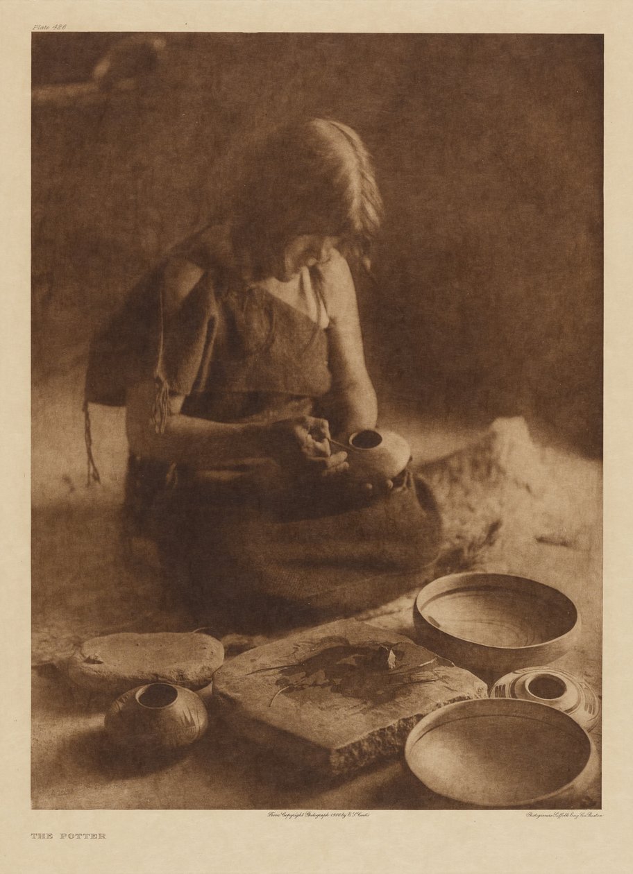 O Oleiro de Edward S. Curtis