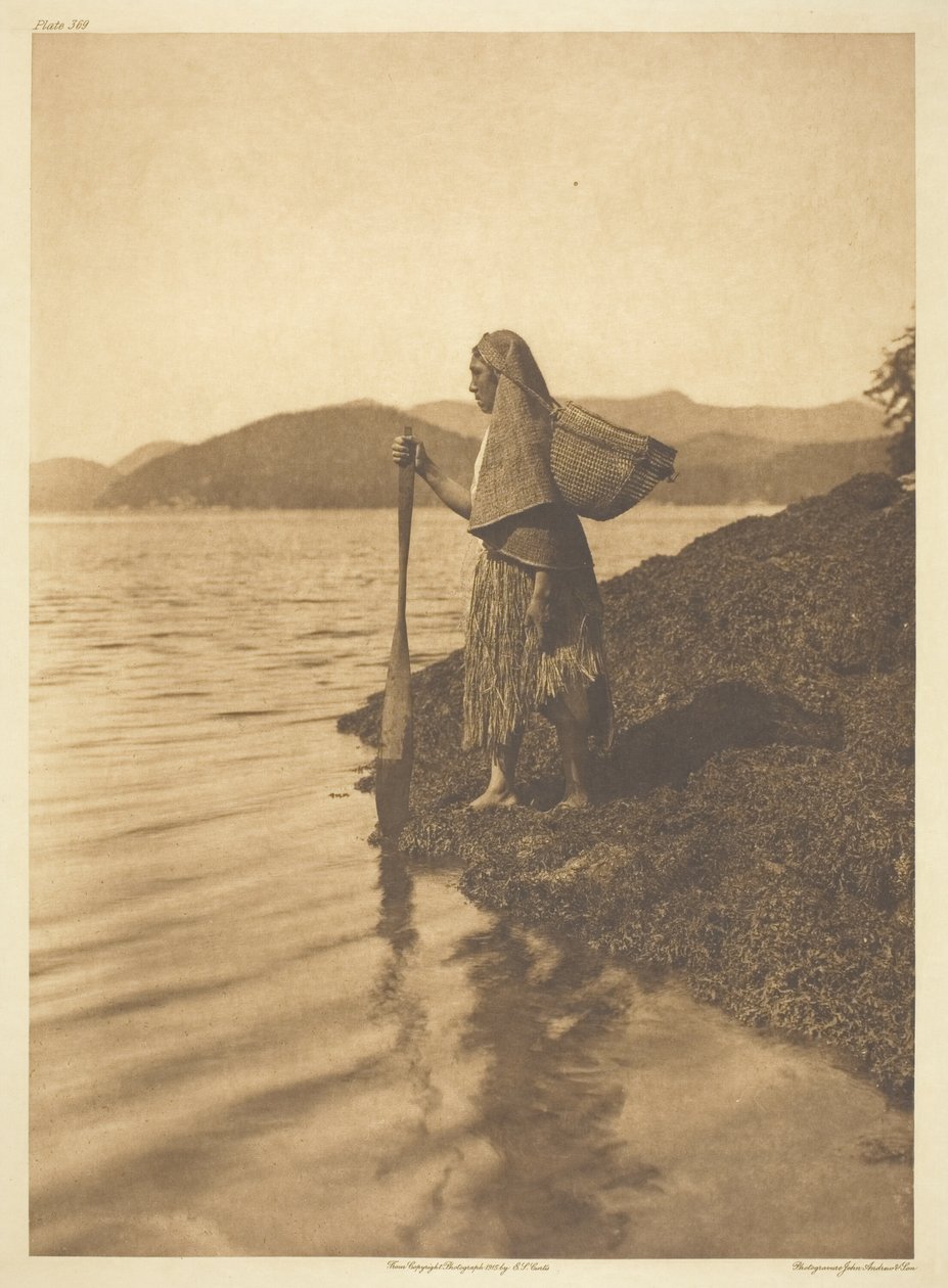 O coletor de algas de Edward S. Curtis