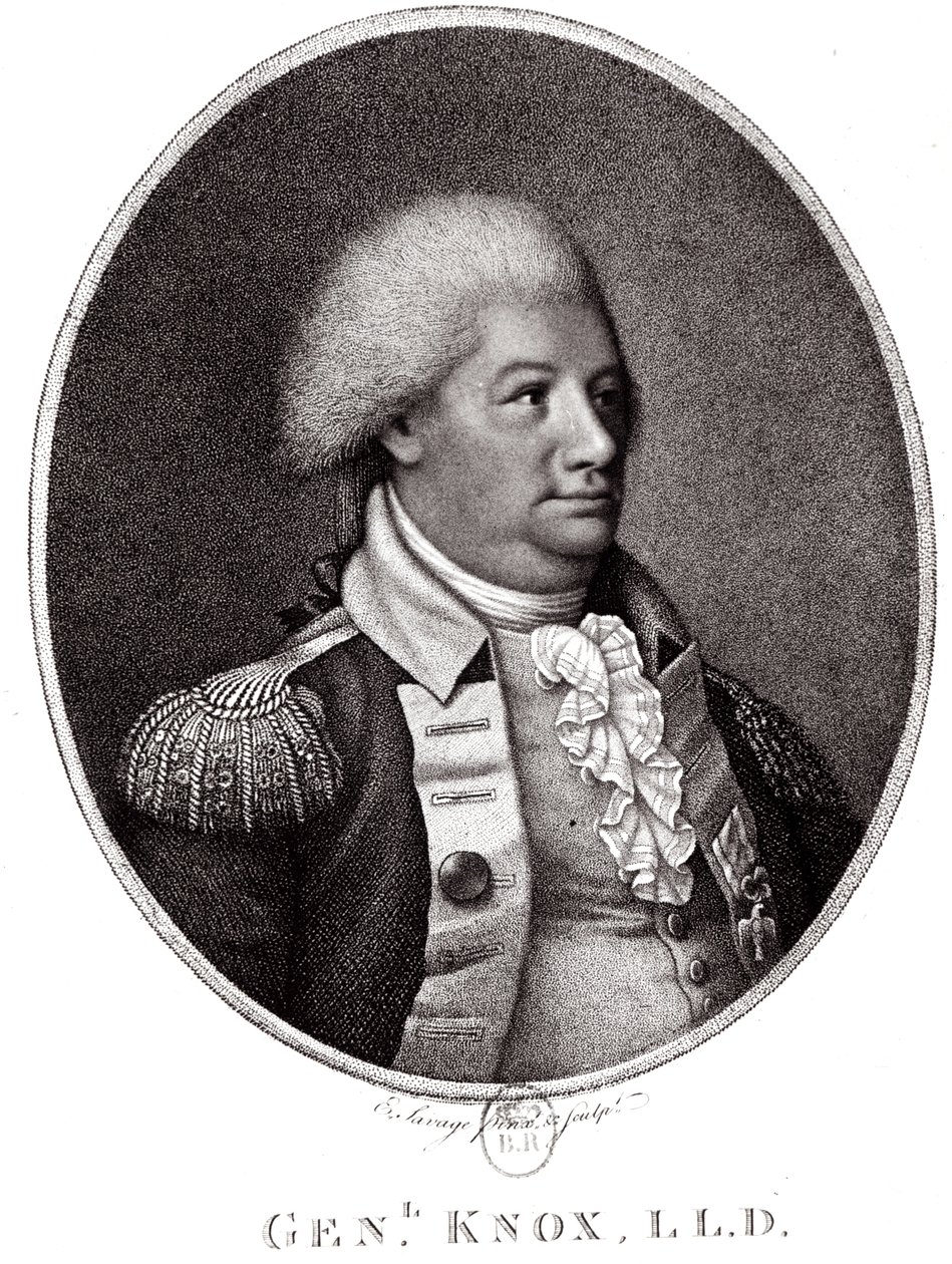 General Henry Knox (1750-1806) 1791 de Edward Savage