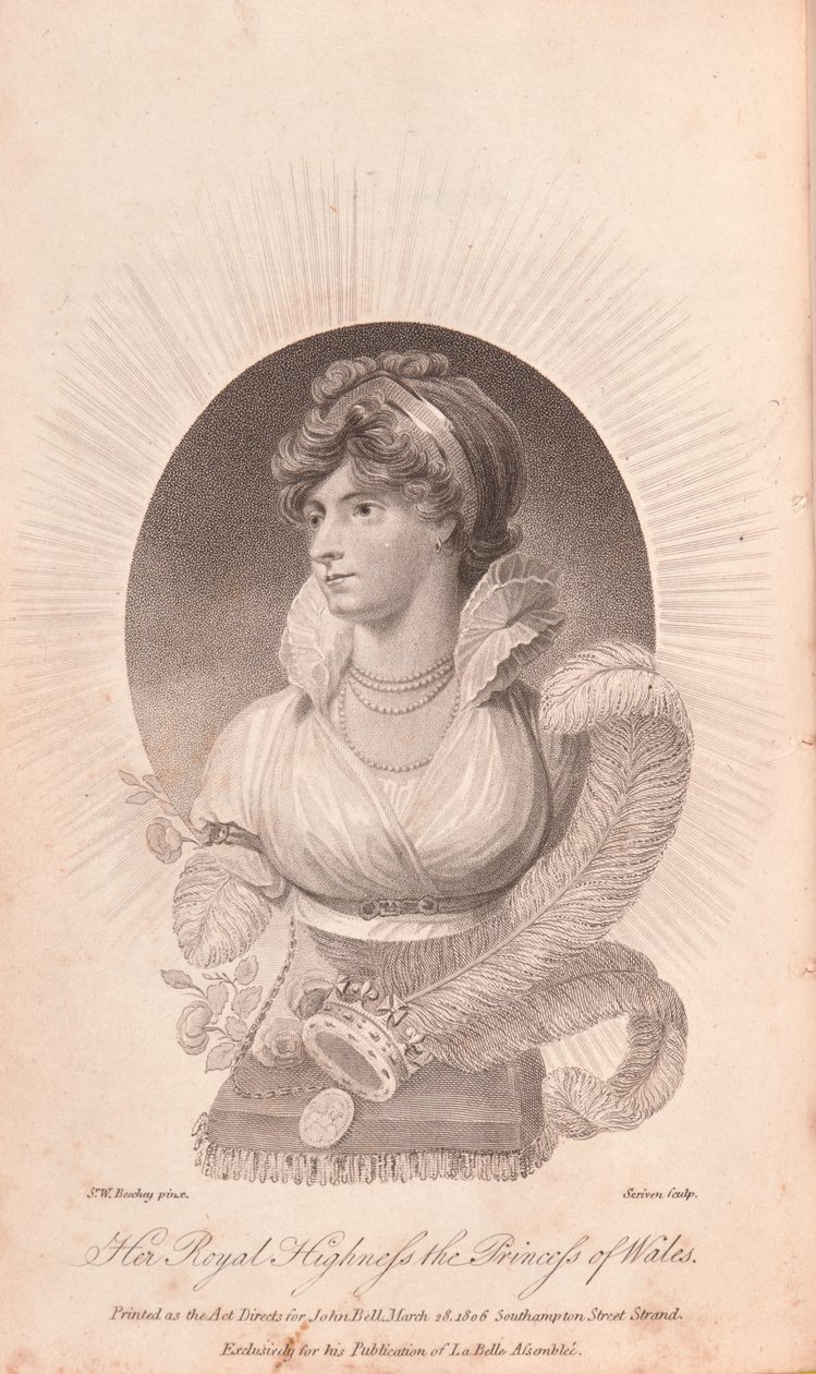 Sua Alteza Real a Princesa de Gales de Edward Scriven