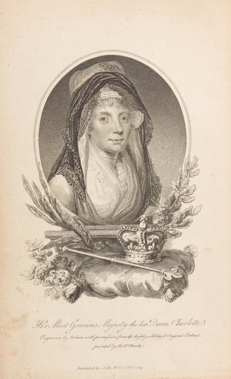 Rainha Charlotte (c.1806-10) de Edward Scriven
