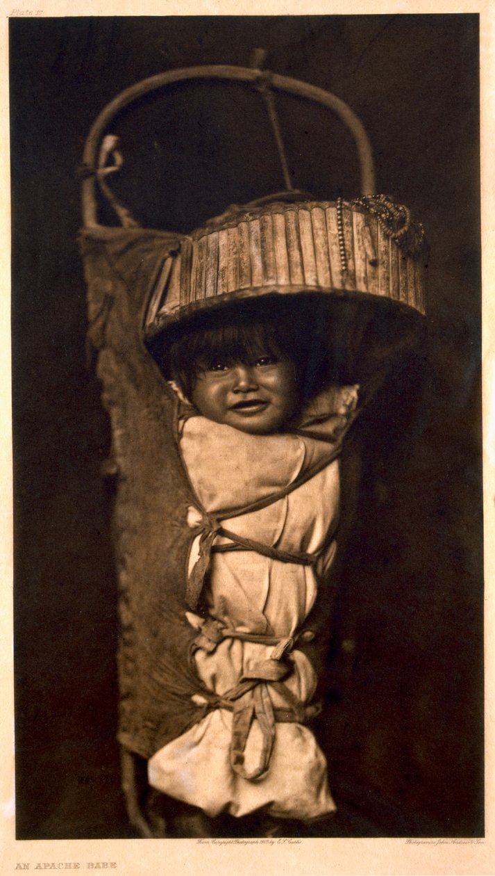 Um Apache Babe de Edward Sheriff (after) Curtis