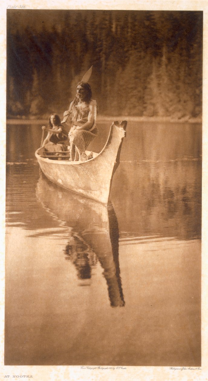 Em Nootka de Edward Sheriff (after) Curtis