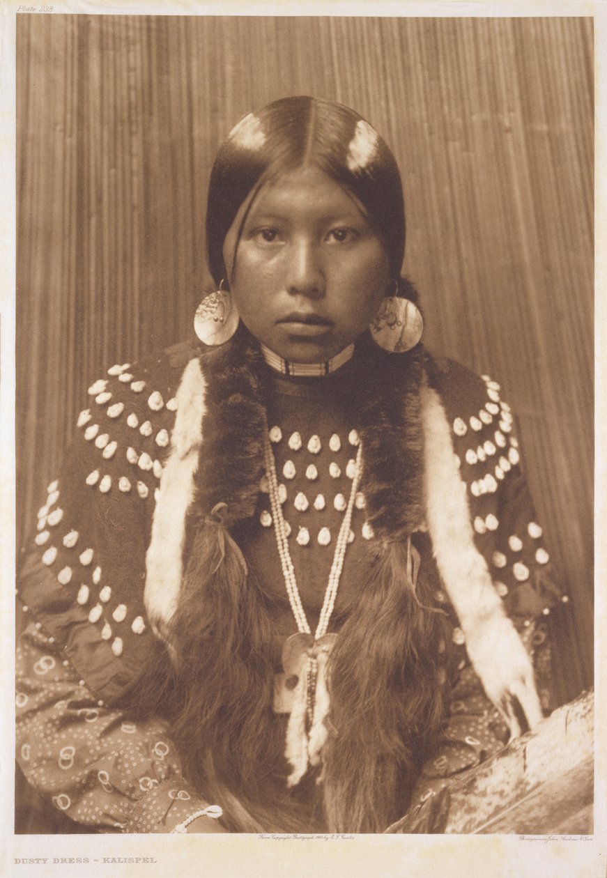 Vestido empoeirado - Kalispel de Edward Sheriff (after) Curtis
