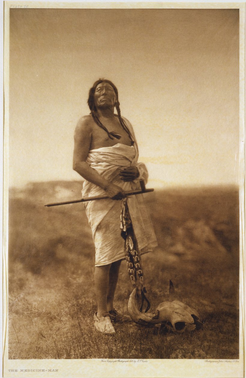 O Homem Medicamento de Edward Sheriff (after) Curtis