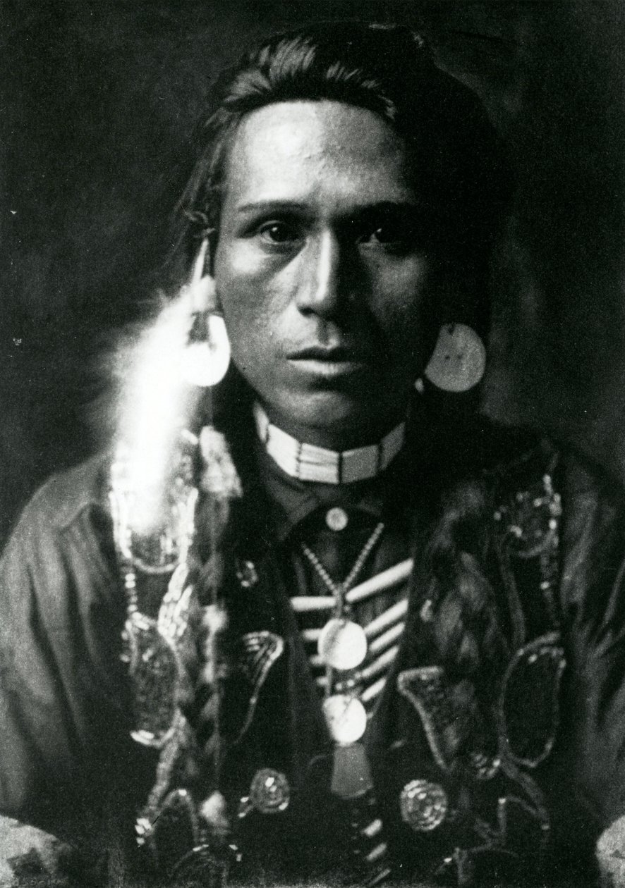 Um jovem Yakima de Edward Sheriff Curtis