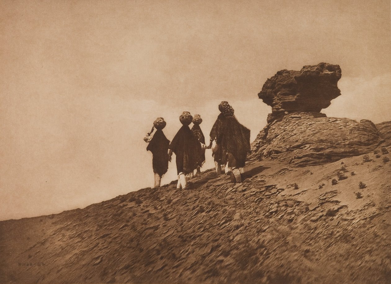 Meninas da água de Acoma de Edward Sheriff Curtis