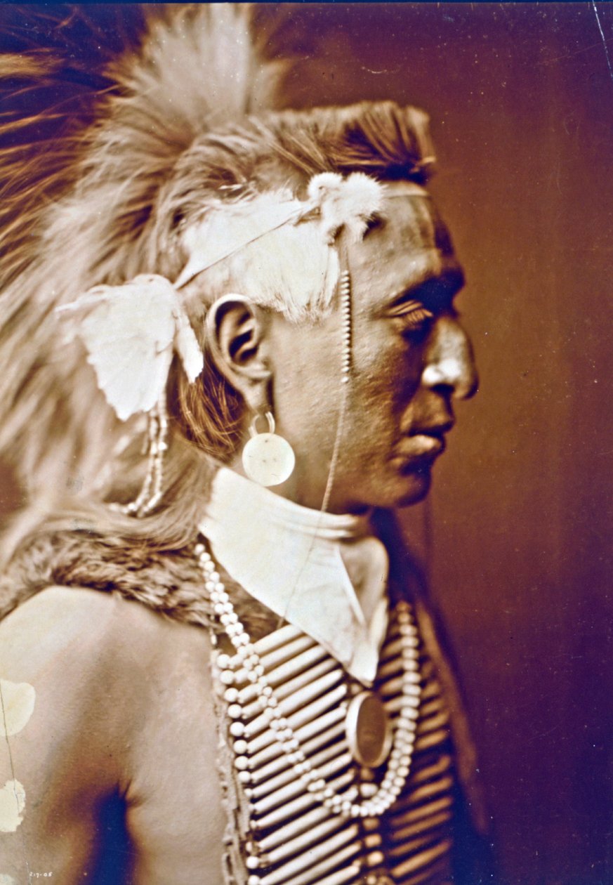 Tampa de antílope de Edward Sheriff Curtis