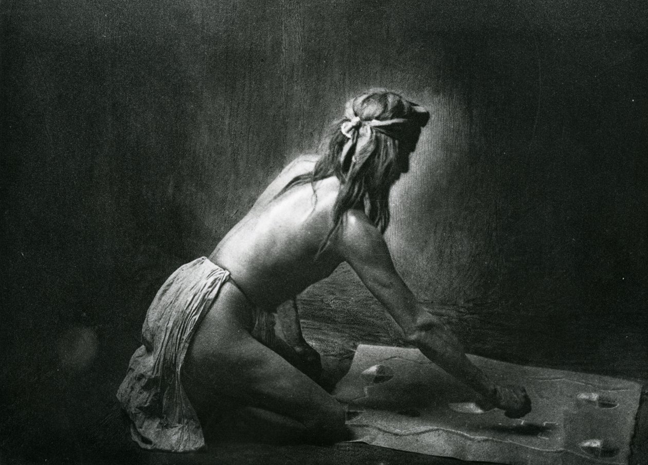 Homem de Medicina Apache de Edward Sheriff Curtis