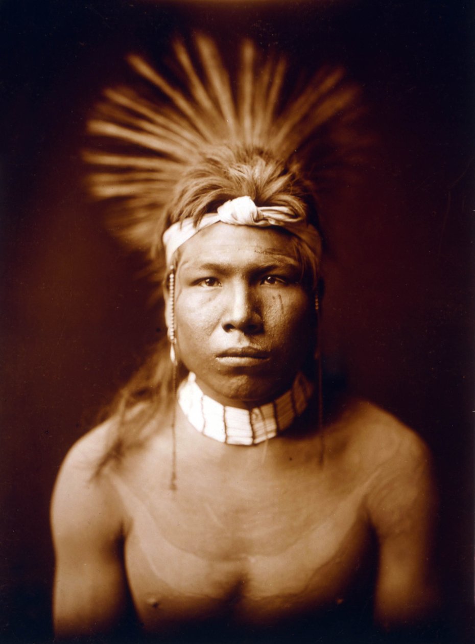 Black Hair, indiano, c. 1905, foto Edward S. Curtis de Edward Sheriff Curtis