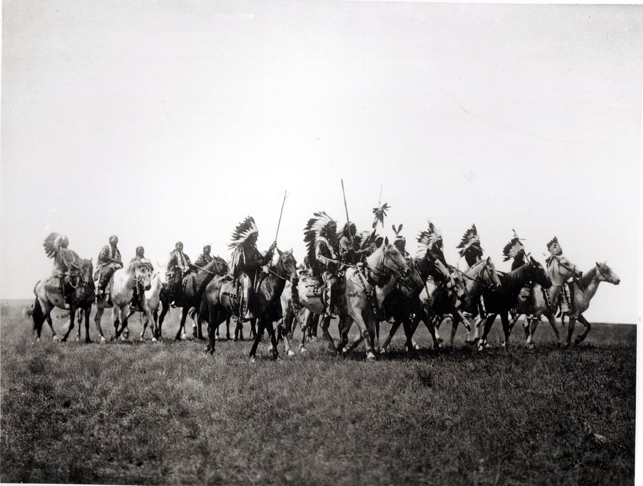 Partido de Guerra Brule de Edward Sheriff Curtis