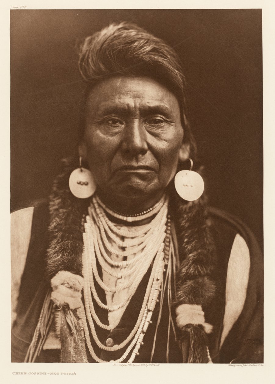 Chefe Joseph de Edward Sheriff Curtis