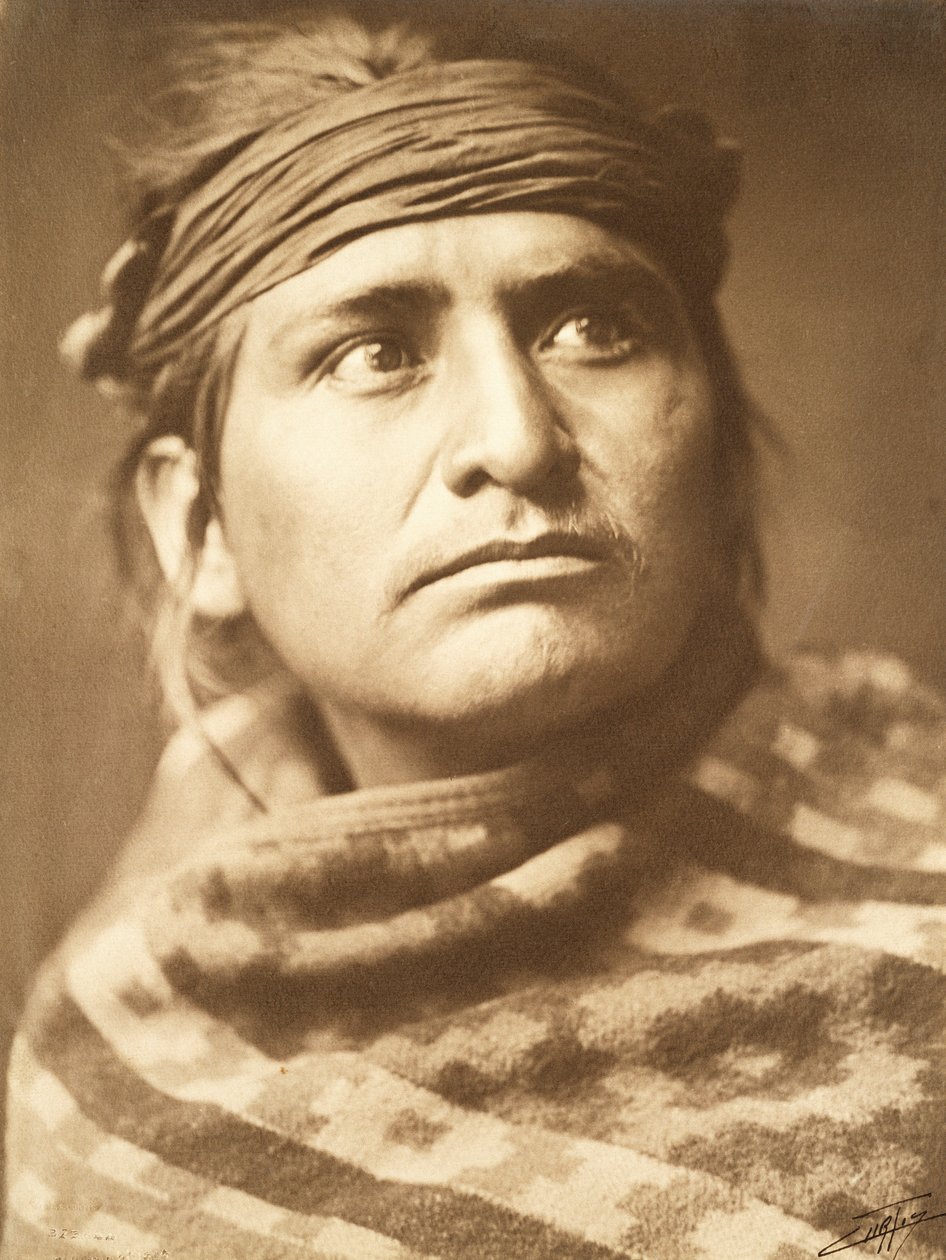 Chefe do Deserto, Navaho de Edward Sheriff Curtis