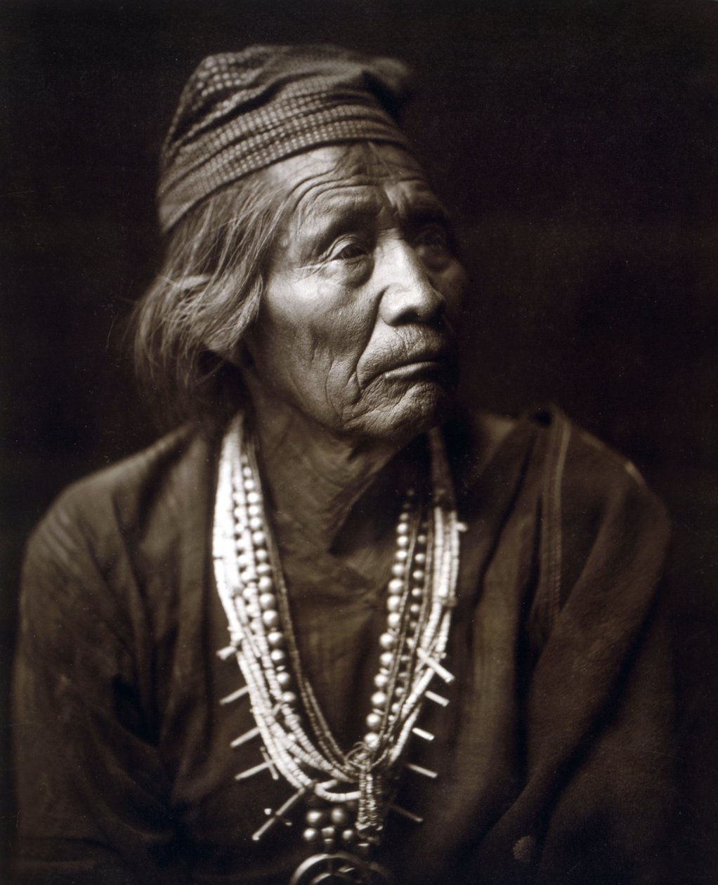 Nesjaja Hatali, indiana, Navaho, c. 1904, foto Edward S. Curtis de Edward Sheriff Curtis