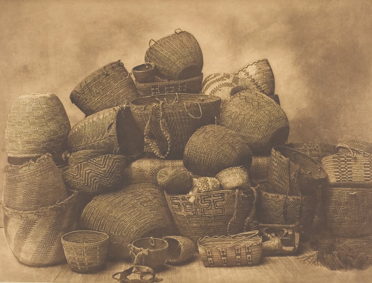 Cestas Puget Sound, 1912. de Edward Sheriff Curtis