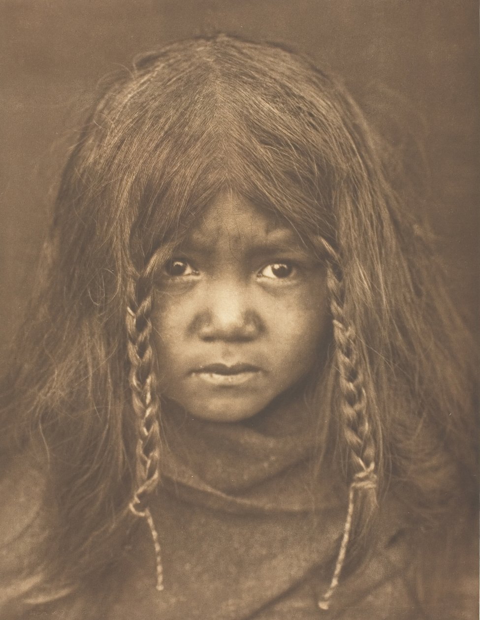Garoto Quilceno, 1912. de Edward Sheriff Curtis