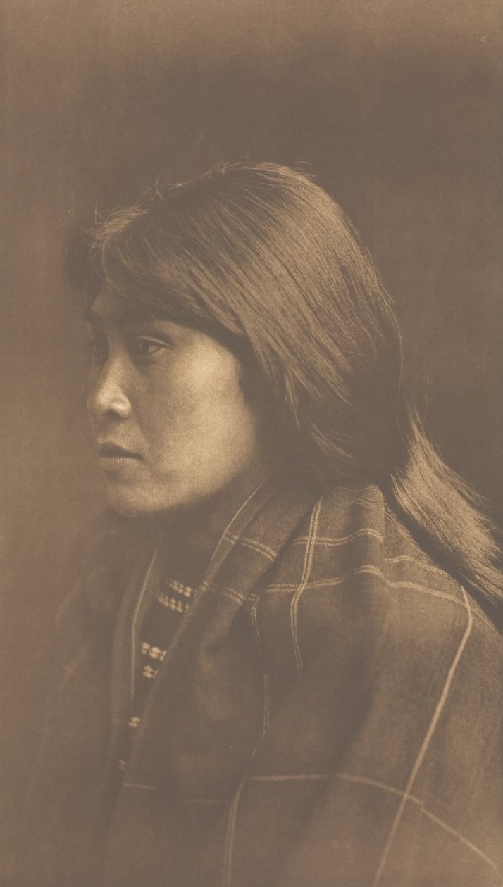 Garota de Suquamish, 1912. de Edward Sheriff Curtis