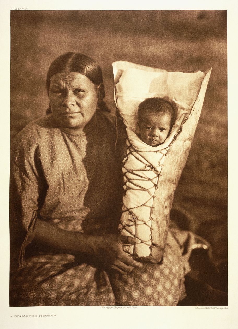 A Mãe Comanche de Edward Sheriff Curtis