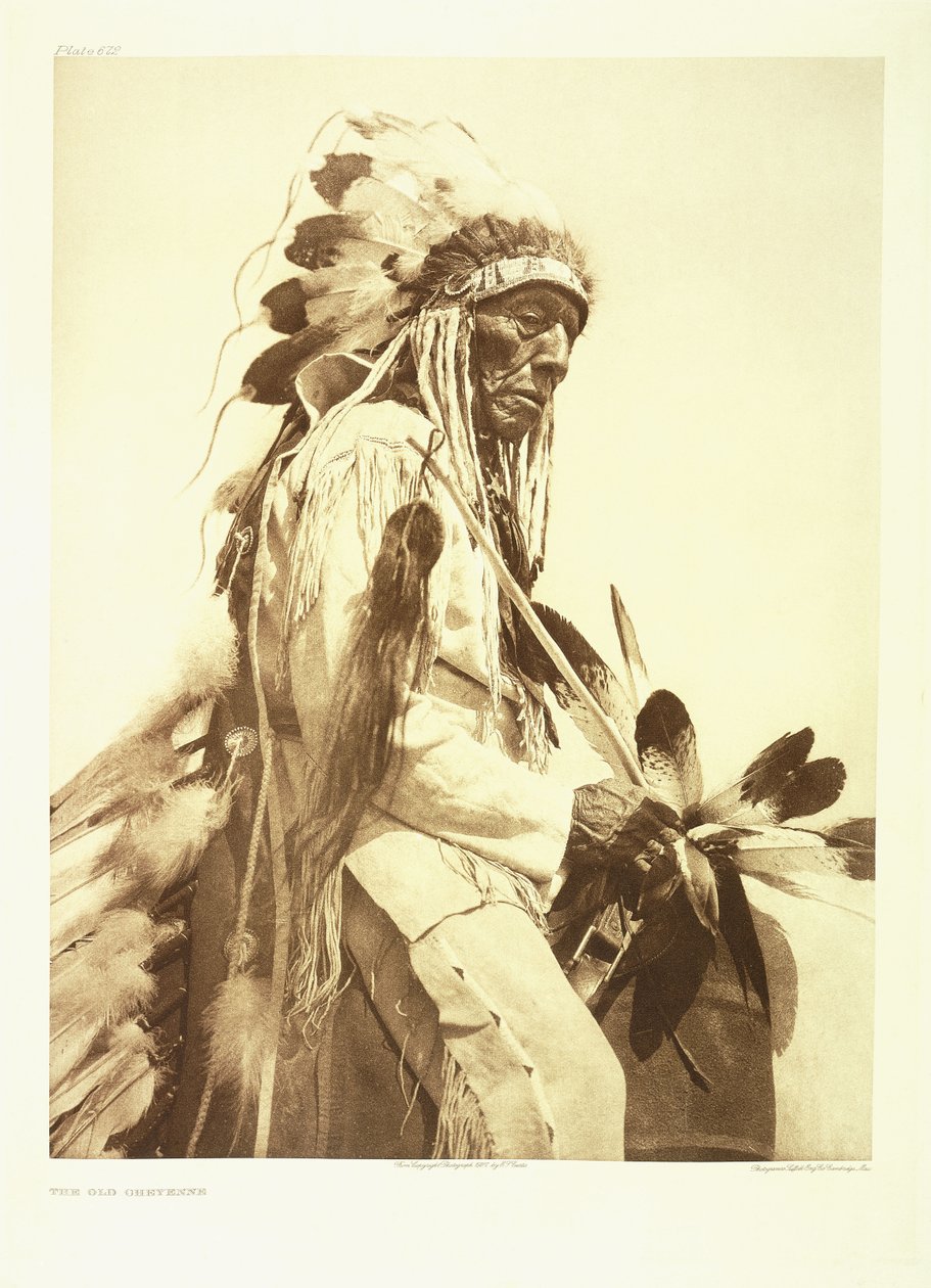 O Velho Cheyenne de Edward Sheriff Curtis