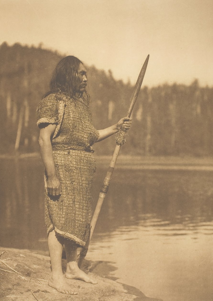 O Baleeiro - Clayoquot, 1915. de Edward Sheriff Curtis