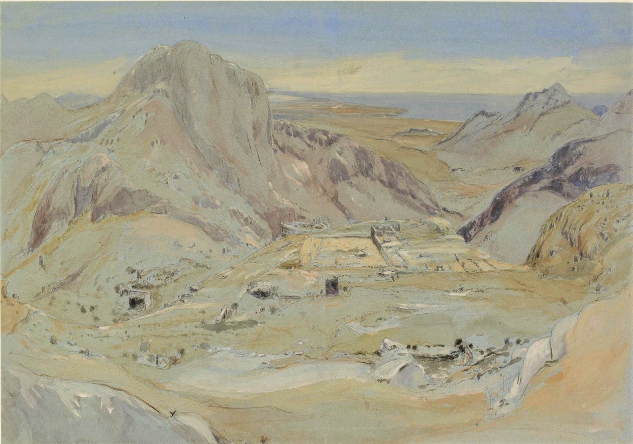 Termessus, olhando para SE de Edward Thomas Daniell