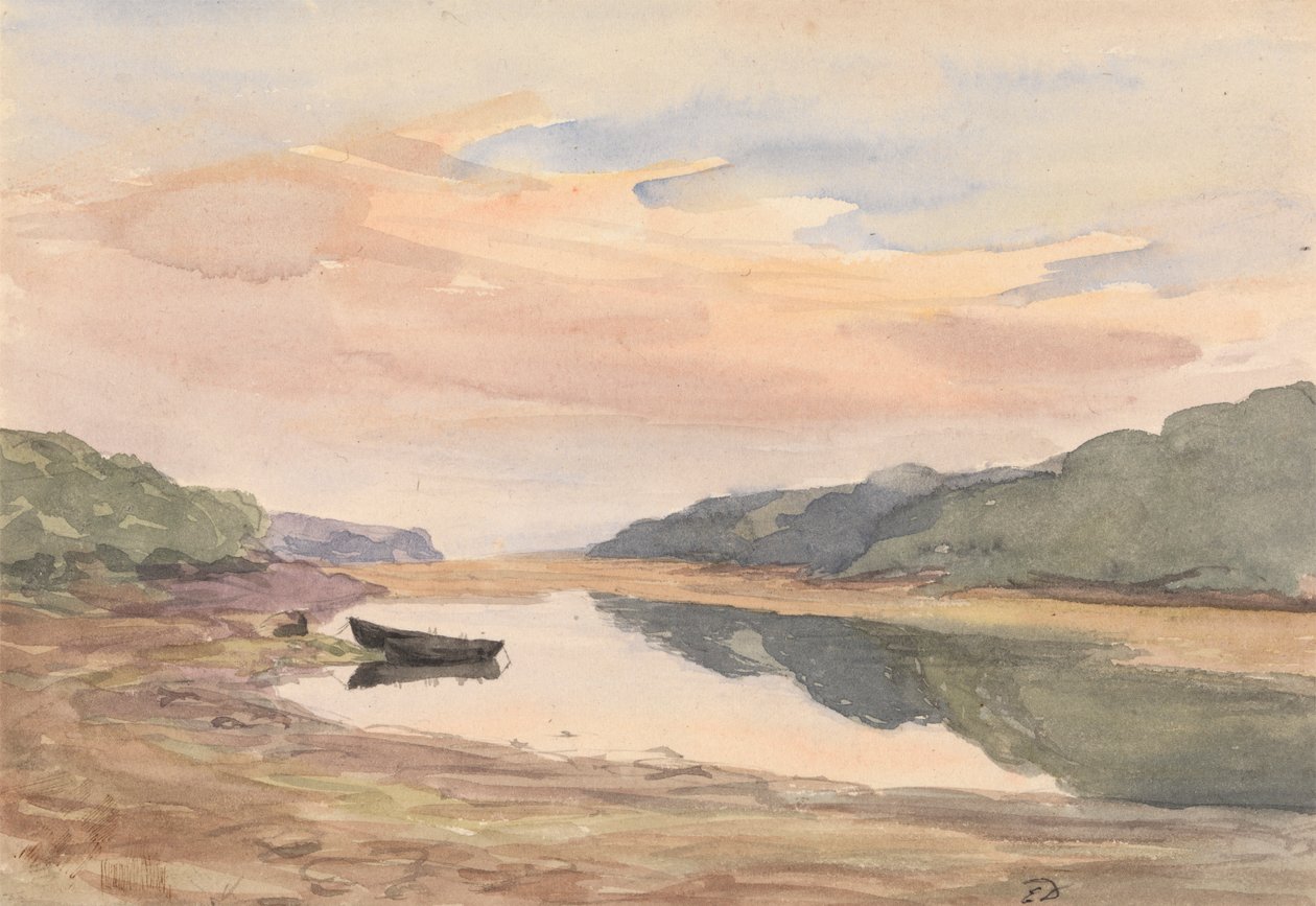 Rio Erne, Irlanda de Edward Thompson Davis