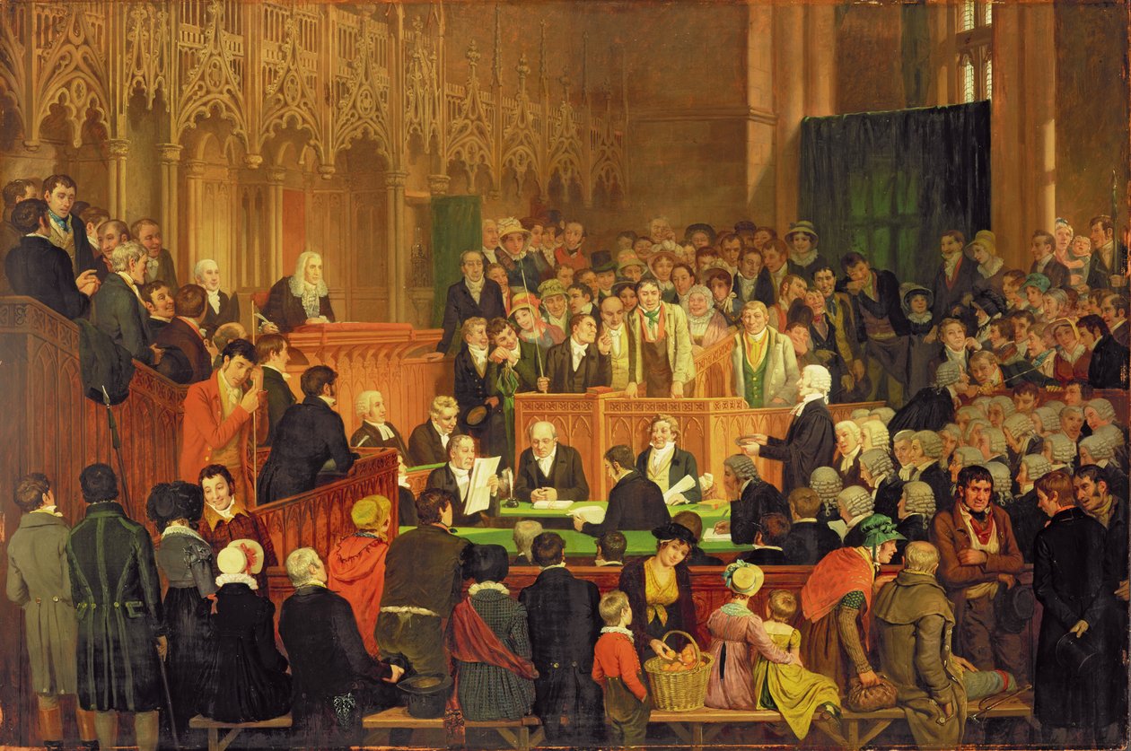 O Julgamento da Garantia de um Cavalo no Tribunal do Condado de Lancaster Castle de Edward Villiers Rippingille