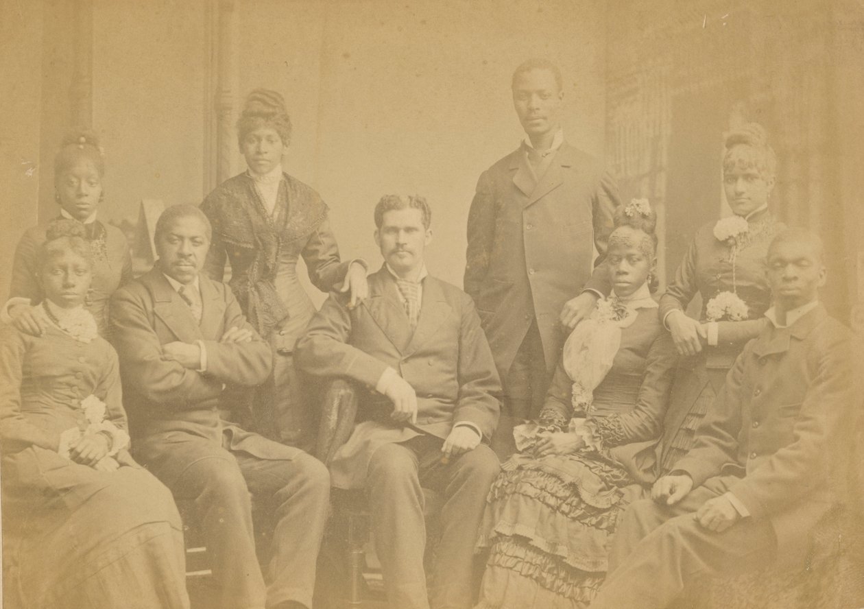 OS ÚNICOS Cantores da Universidade ORIGINAL de Nova Orleans, 1877-1890. de Edward W. Bogardus