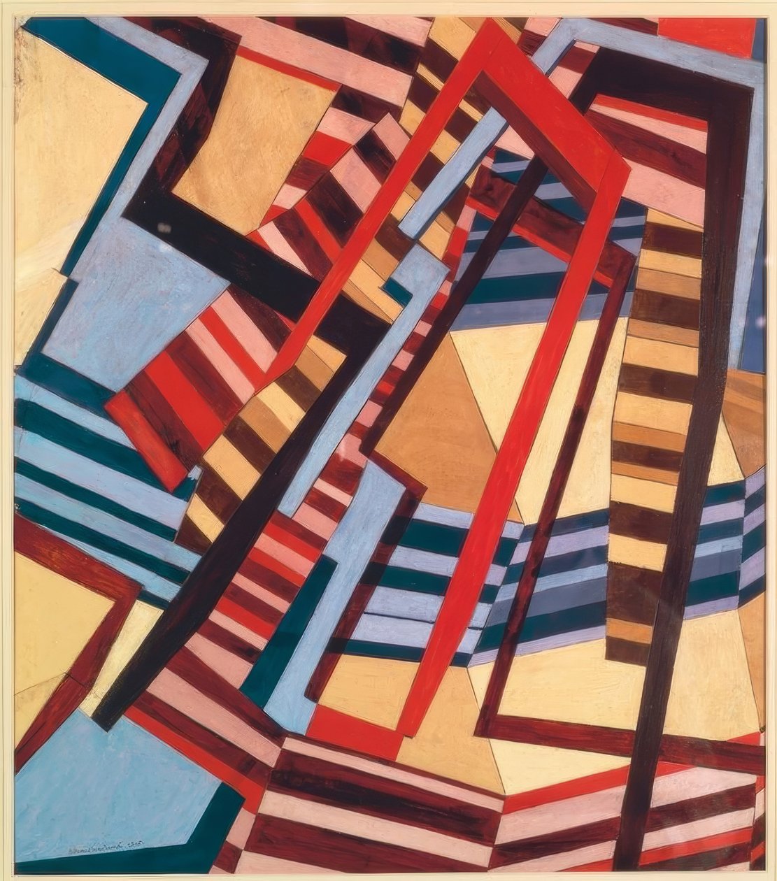 A caneta de Edward Wadsworth