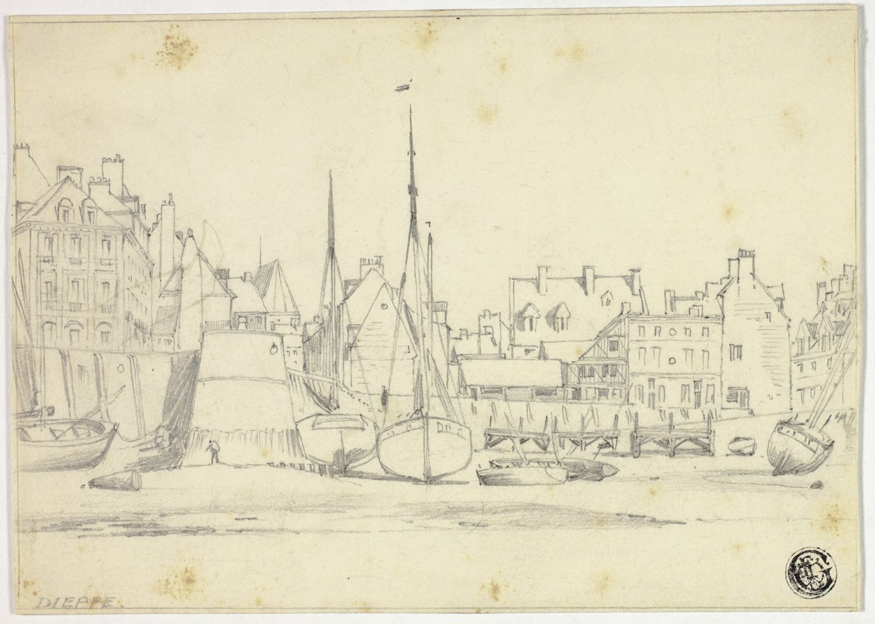 Dieppe de Edward William Cooke