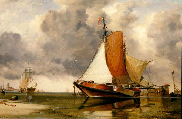 Batelão Holandês de Edward William Cooke