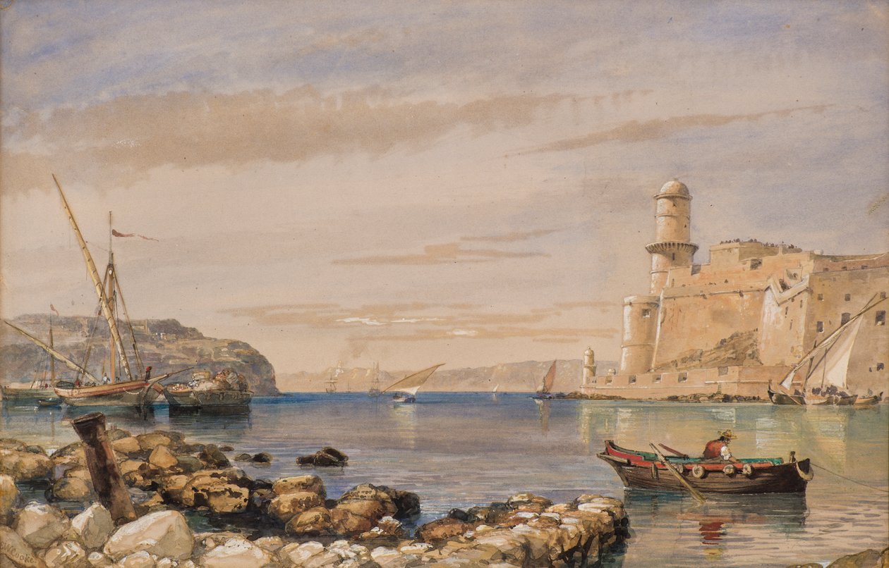 Fortaleza e Porto de Edward William Cooke