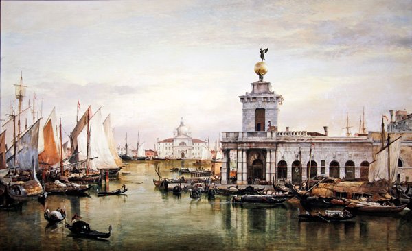 Veneza (óleo sobre tela) de Edward William Cooke