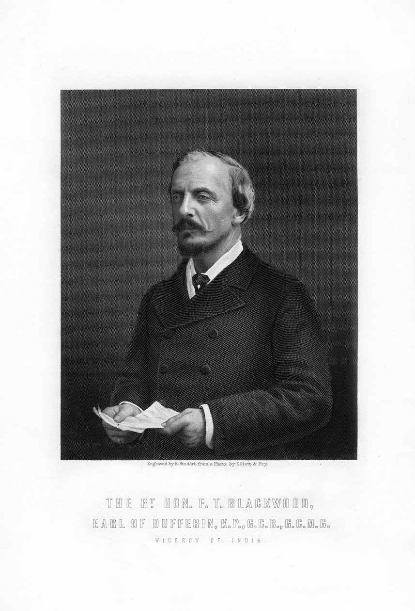Frederick Temple Blackwood, conde de Dufferin, funcionário público britânico, 1893. de Edward William Stodart