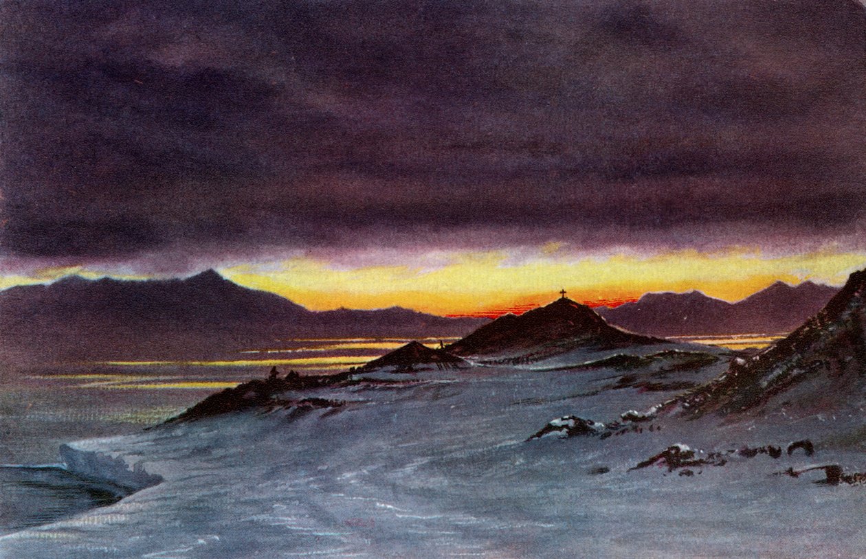 Hut Point, Meia-noite, 27 de março de 1911, 1913 de Charles Edward Wilson