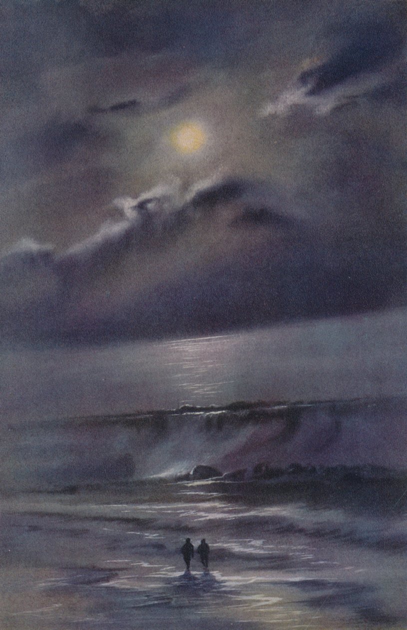 A rampa e as encostas de Erebus, 1911, 1913 de Charles Edward Wilson