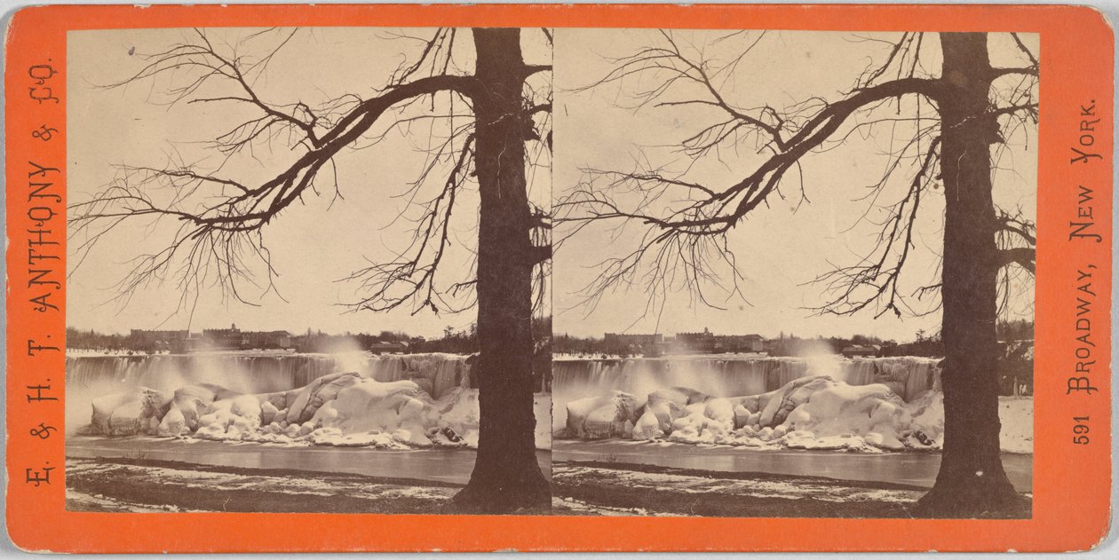 American Falls and Ice Mounds de Edward and Henry T. Anthony and Co.