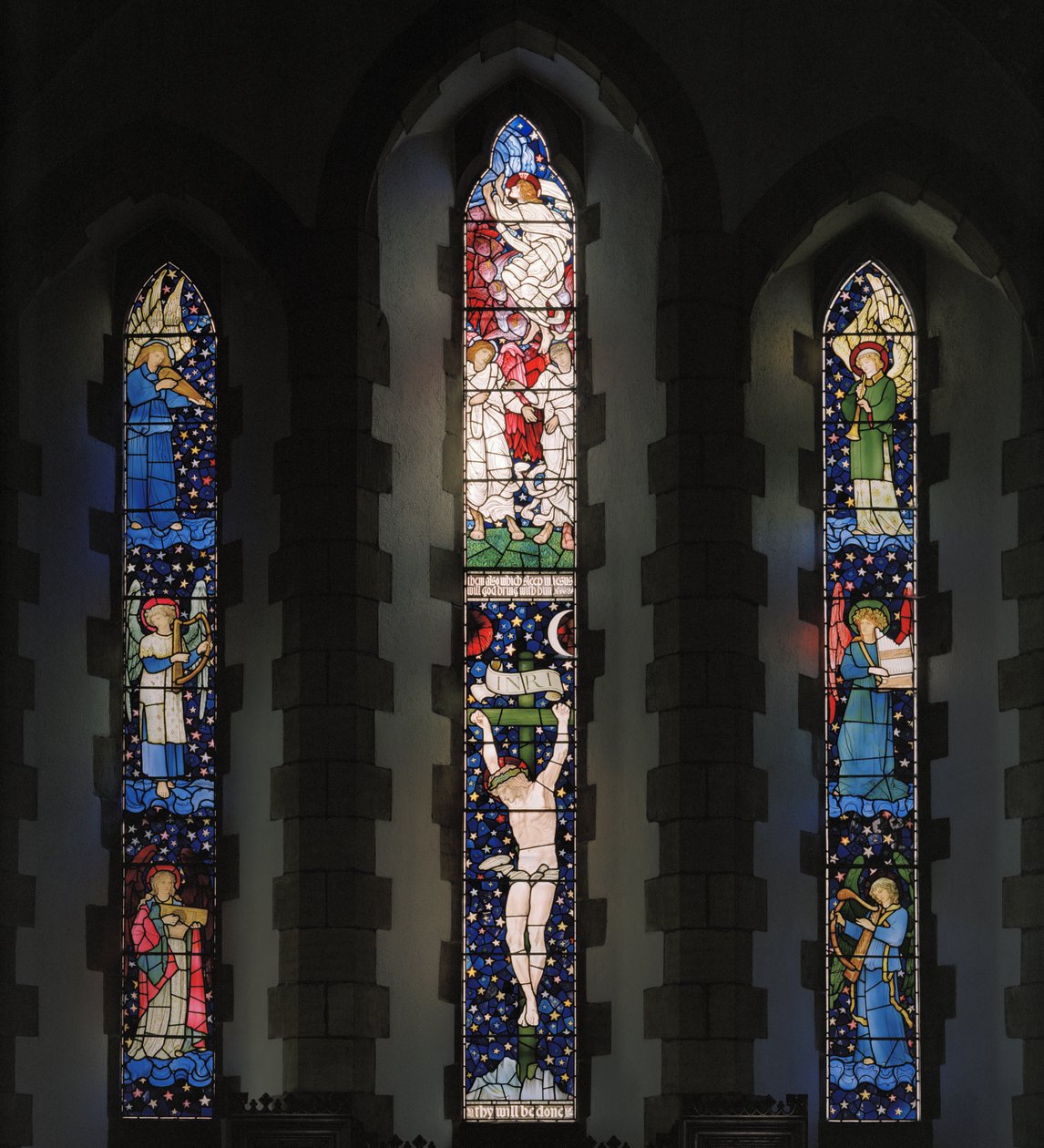 Janela Leste, 1881 (vitral) de Edward and Morris Burne Jones