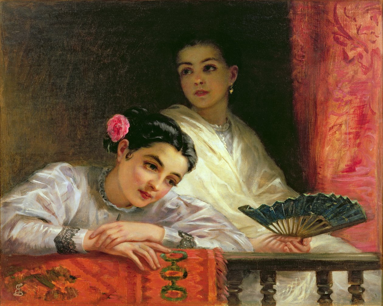 The Balcony, 1875 de Edwin Longsden Long