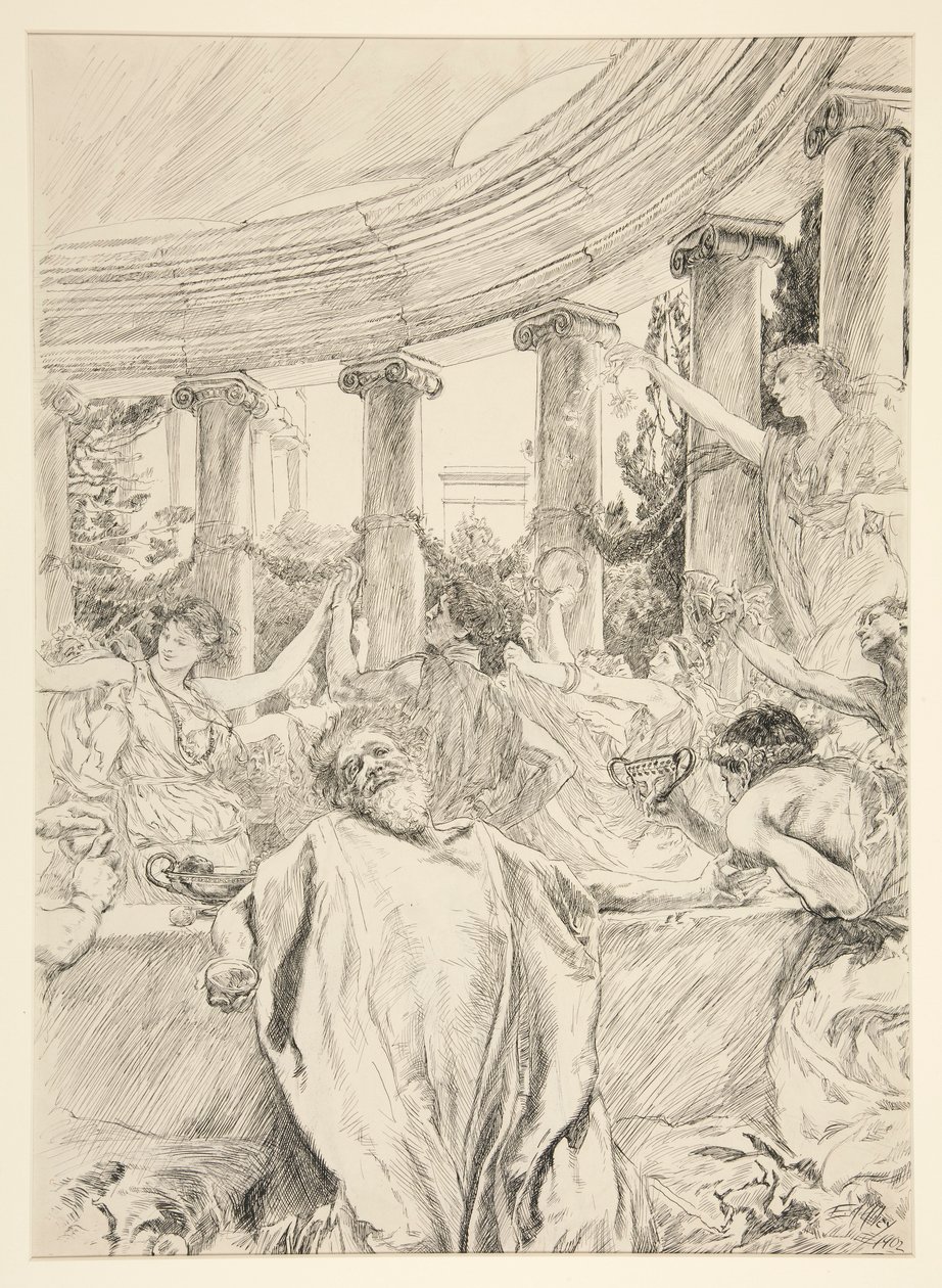 Apemantus: de Edwin Austin Abbey