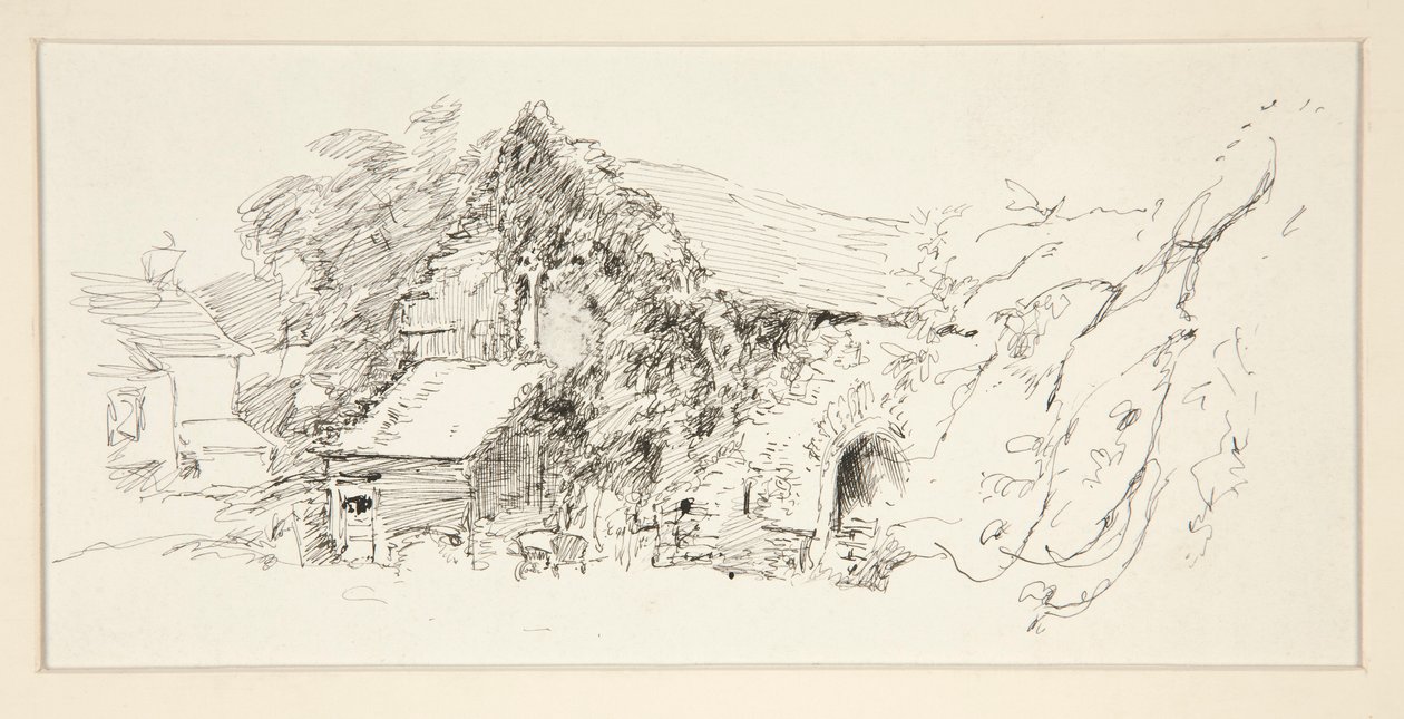 Estudo Arquitectónico de Edwin Austin Abbey