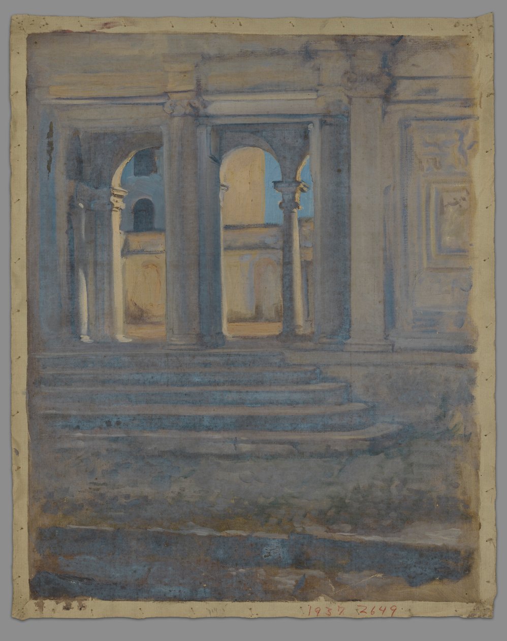 Estudo Arquitectónico de Edwin Austin Abbey