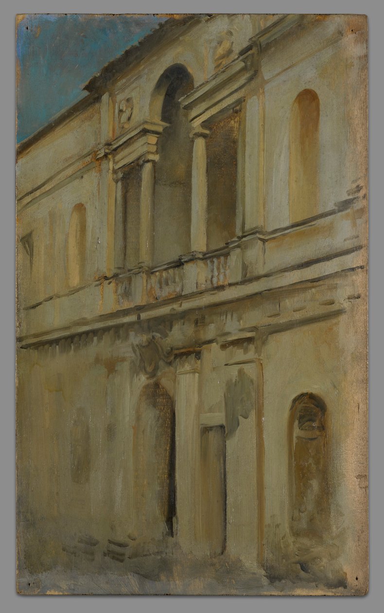 Estudo Arquitectónico de Edwin Austin Abbey
