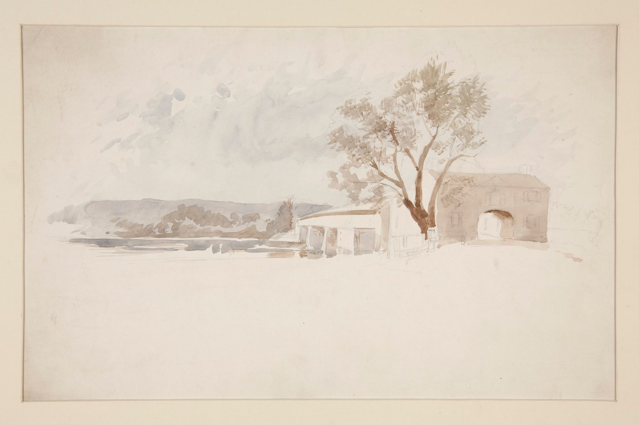 Estudo Arquitectónico de Edwin Austin Abbey