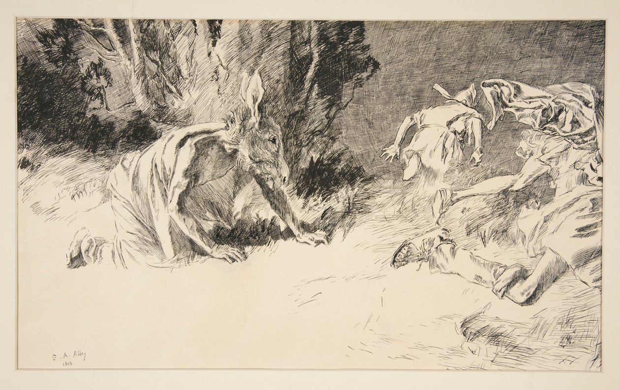 Fundo: de Edwin Austin Abbey